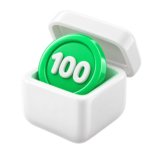 <p>100 ₴ вітального бонусу за перші покупки</p>
